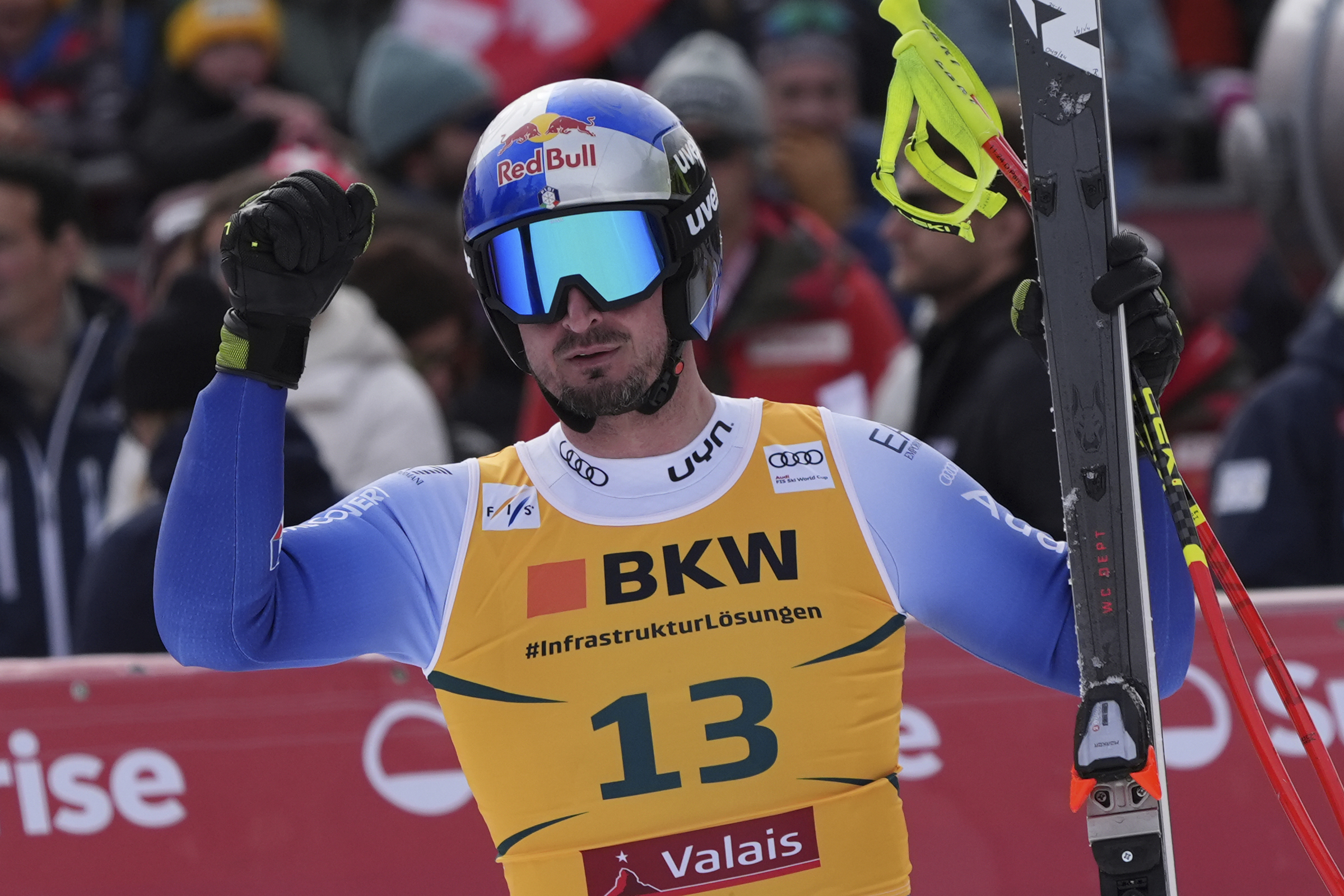 paris troisieme au super g de crans montana victoire dodermatt