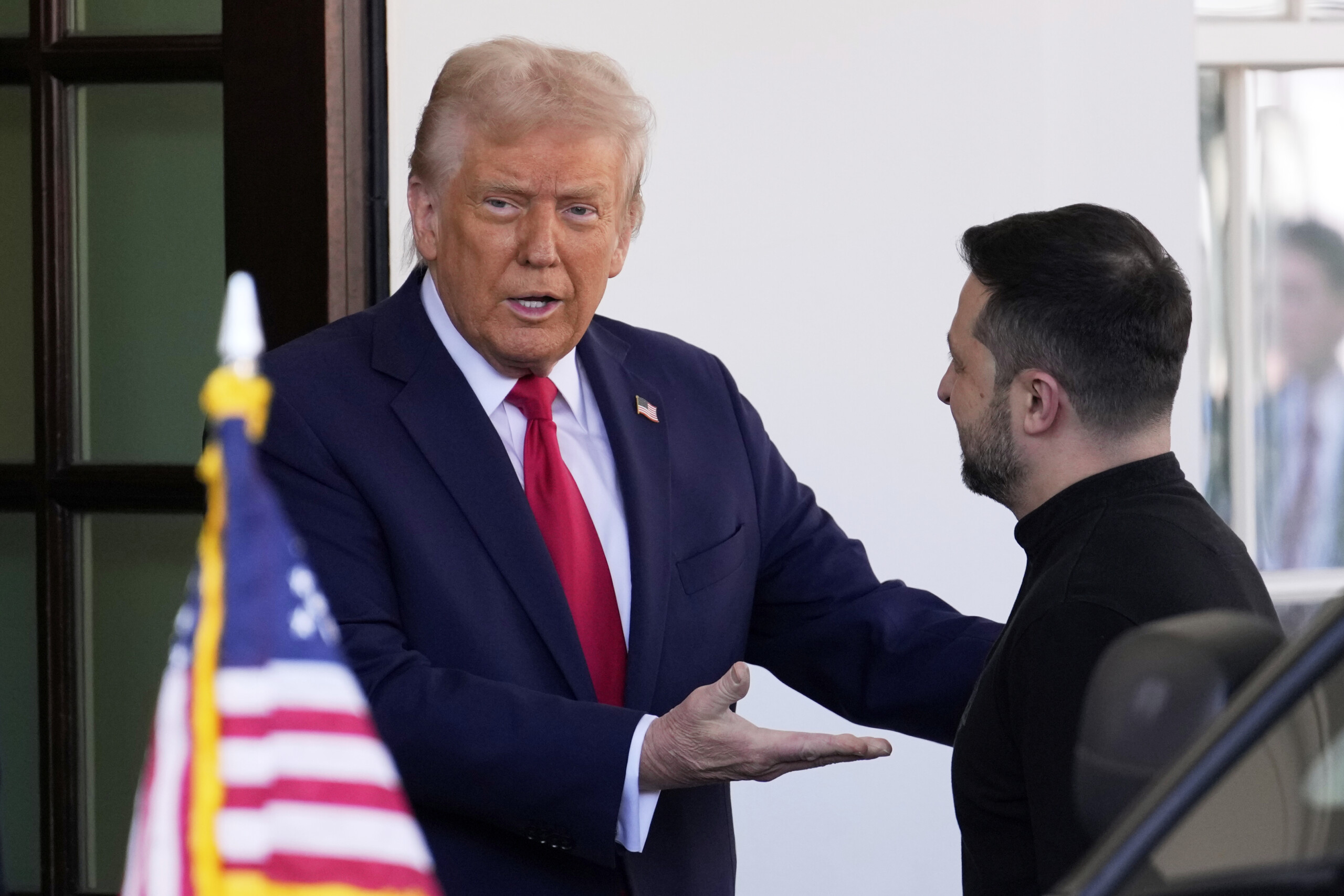 ukraine trump a zelensky a son arrivee a la maison blanche il sest bien habille scaled