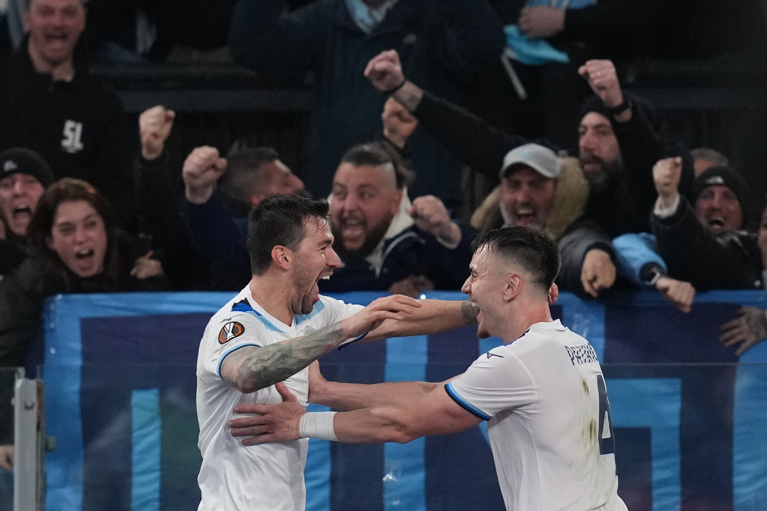 europa league lazio viktoria plzen 1 1 les biancocelesti aux quarts de finale