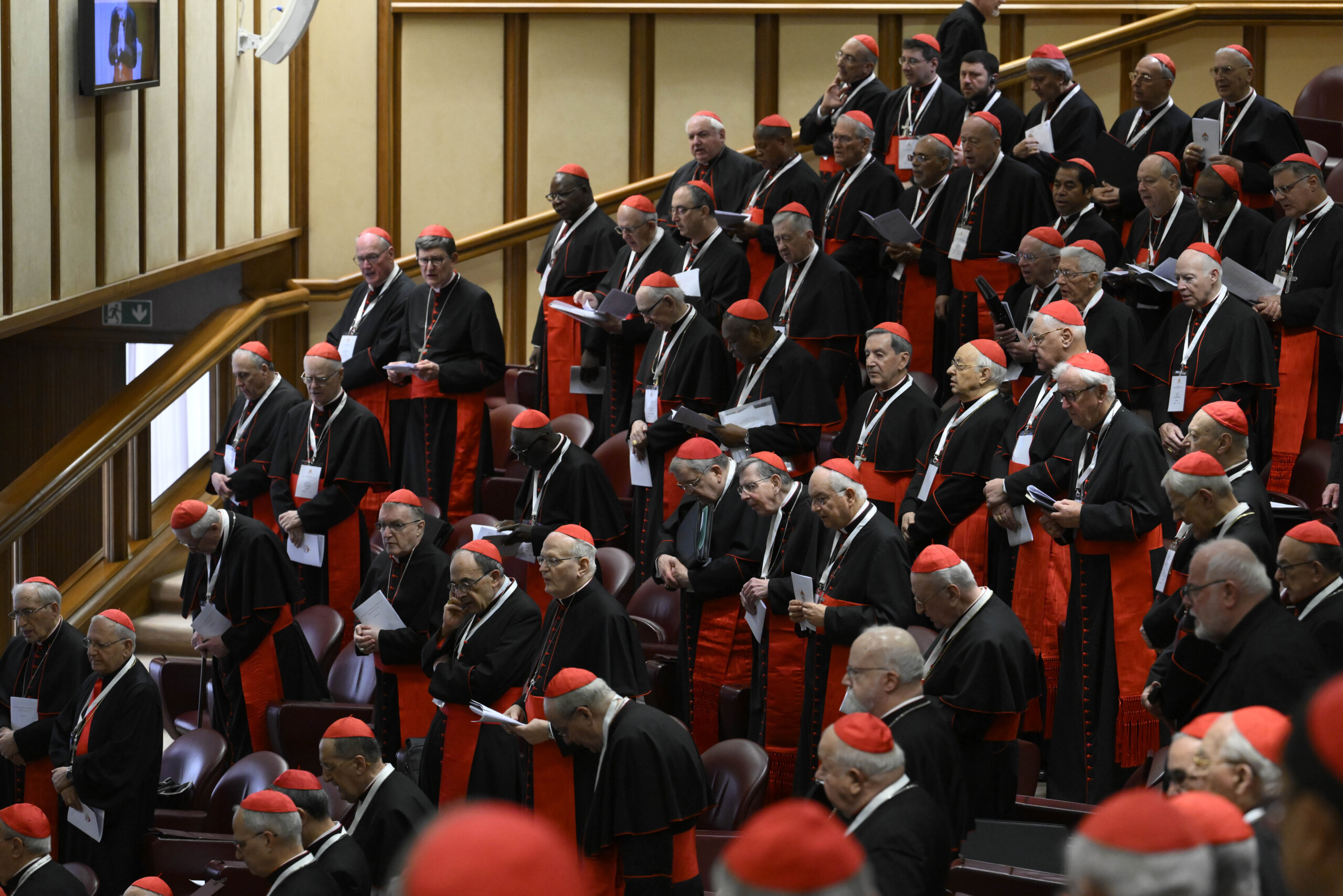 conclave reprise des congregations des cardinaux scaled