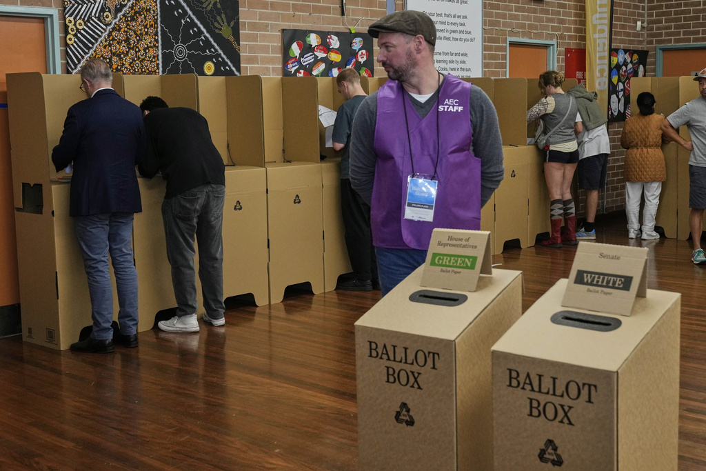 australie ouverture des bureaux de vote pour les elections generales