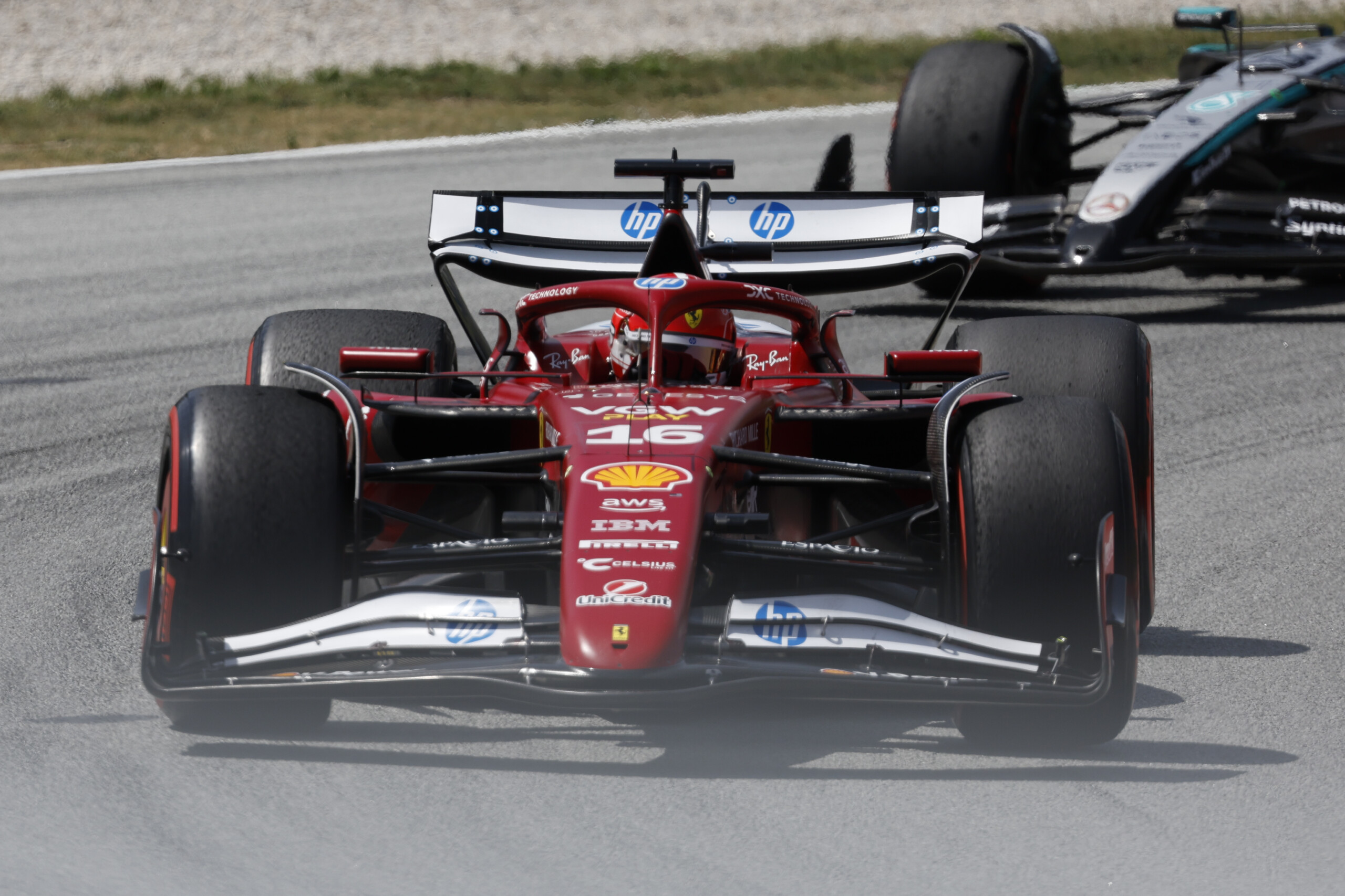 f1 leclerc content de la 3e place nous avons eu un peu de chance scaled