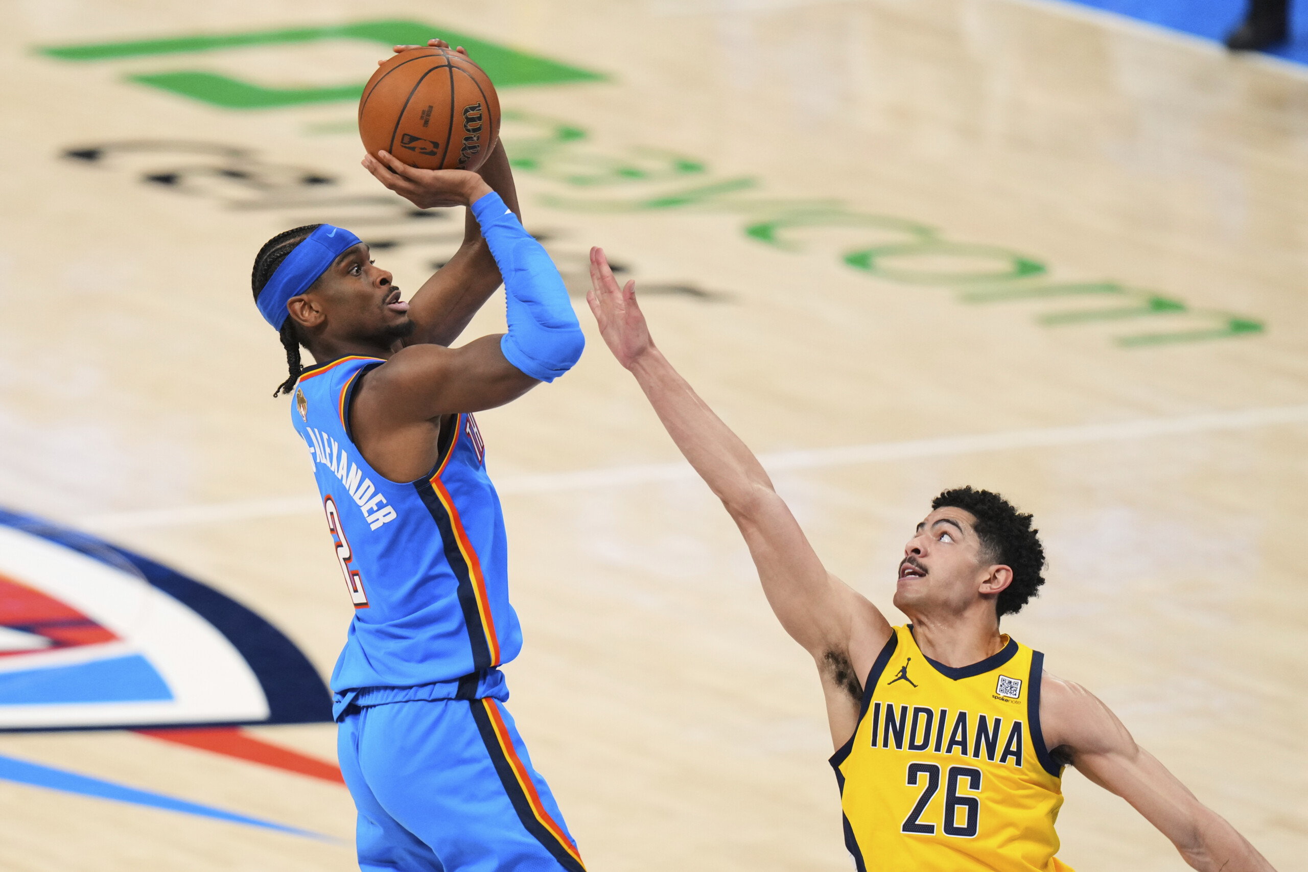 finales nba oklahoma bat indiana dans le deuxieme match la serie est a egalite scaled