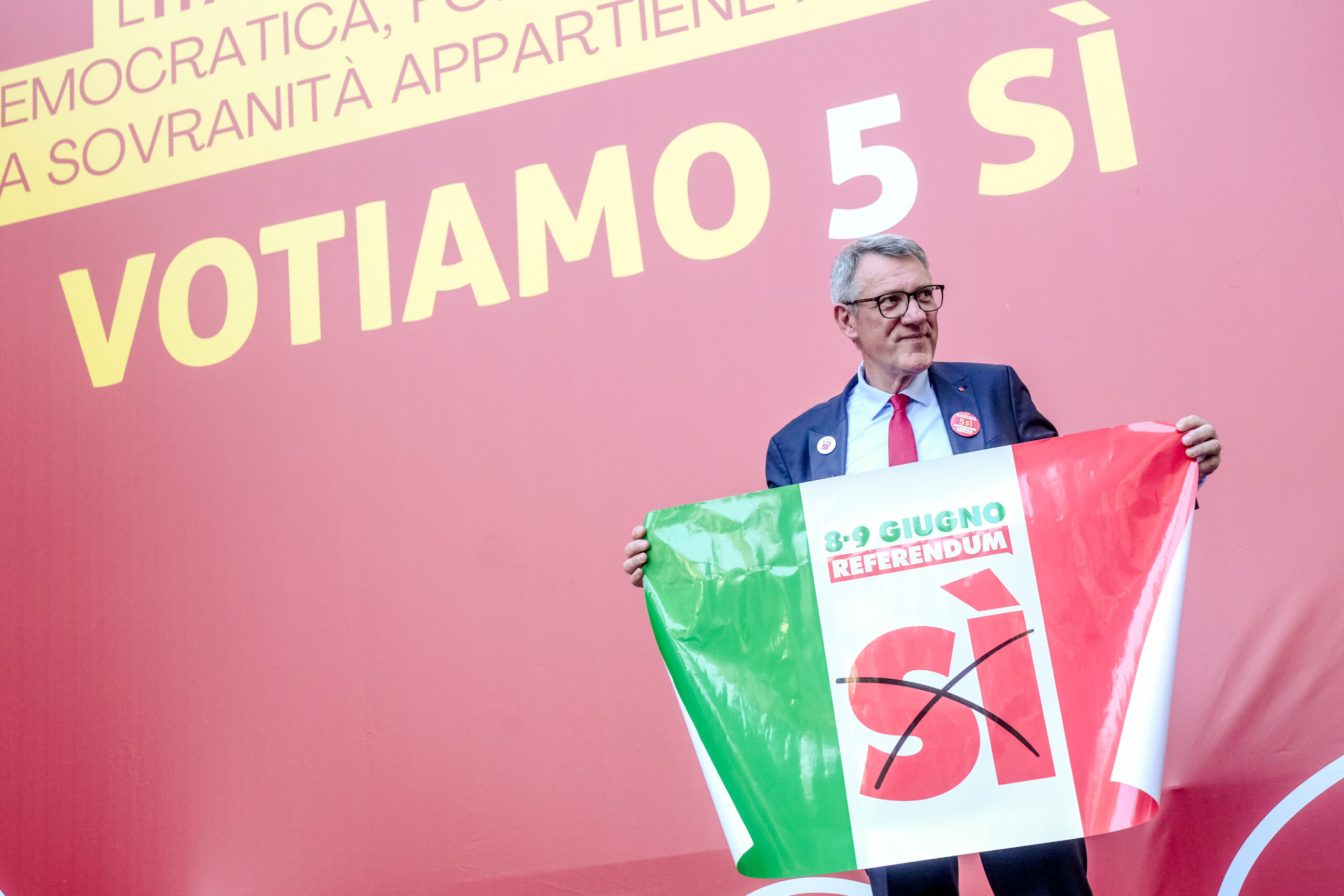 referendum landini notre objectif etait datteindre le quorum mais il na pas ete atteint scaled