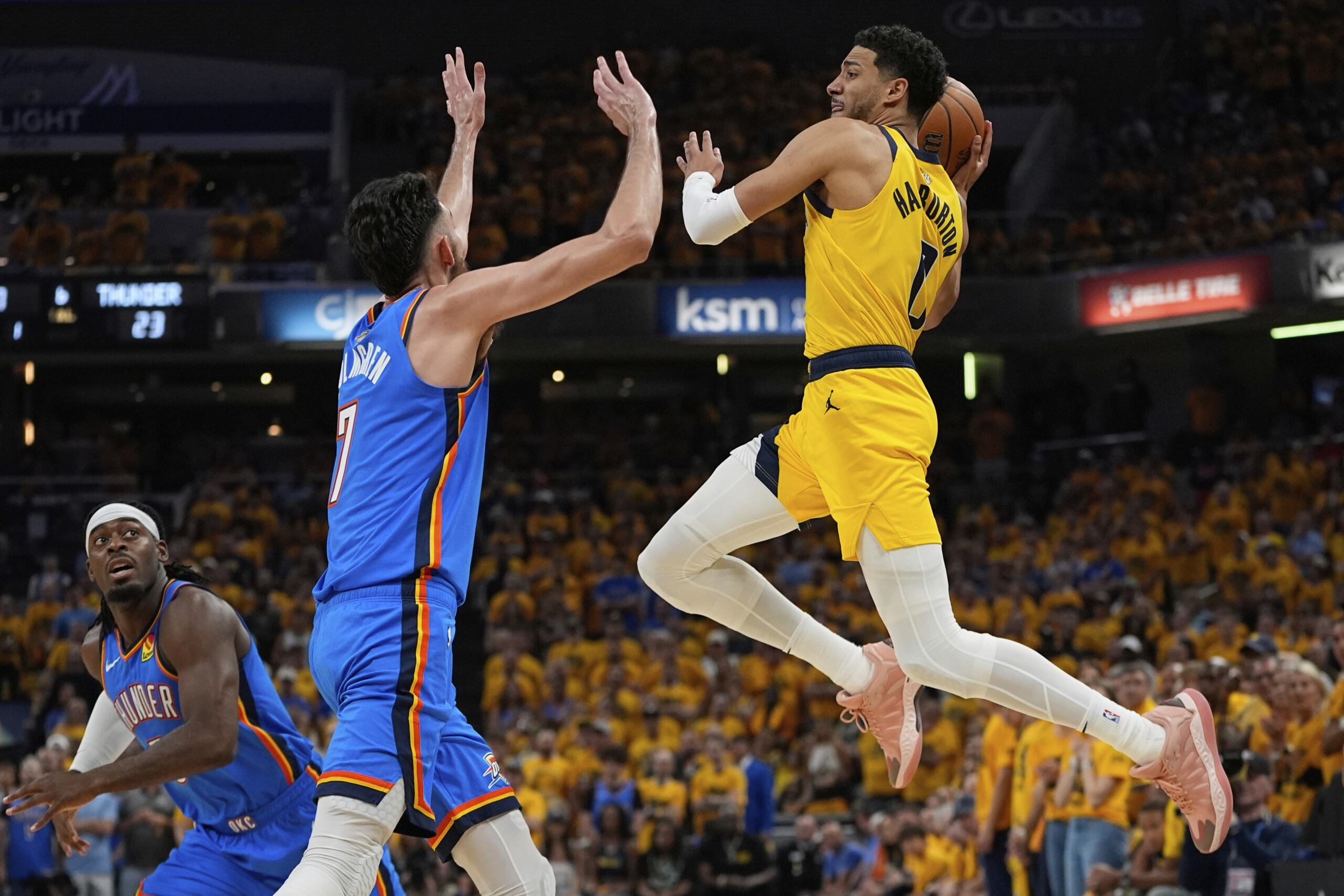 finales nba indiana bat oklahoma 106 91 match 7 decisif pour le titre scaled