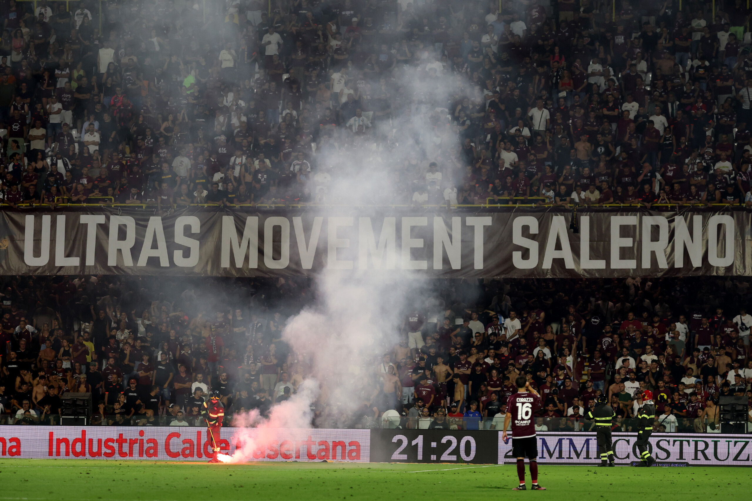 football affrontements entre salernitana et sampdoria 4 arrestations scaled