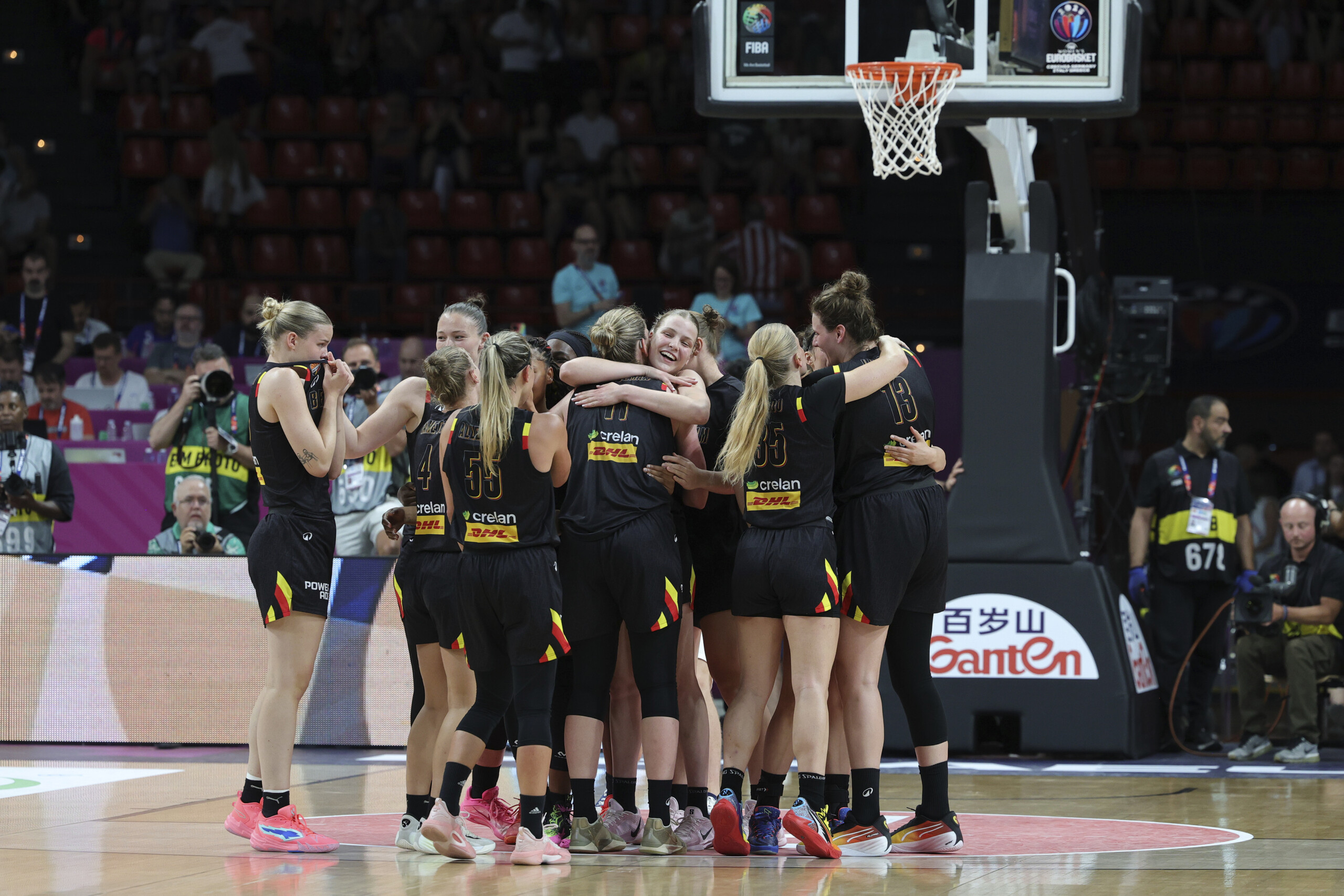 basket championnat deurope feminin medaille dor pour la belgique defaite de lespagne en finale scaled