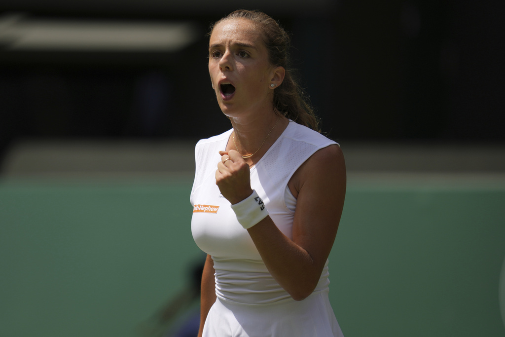 wta cincinnati bronzetti bat ostapenko et se qualifie pour les huitiemes