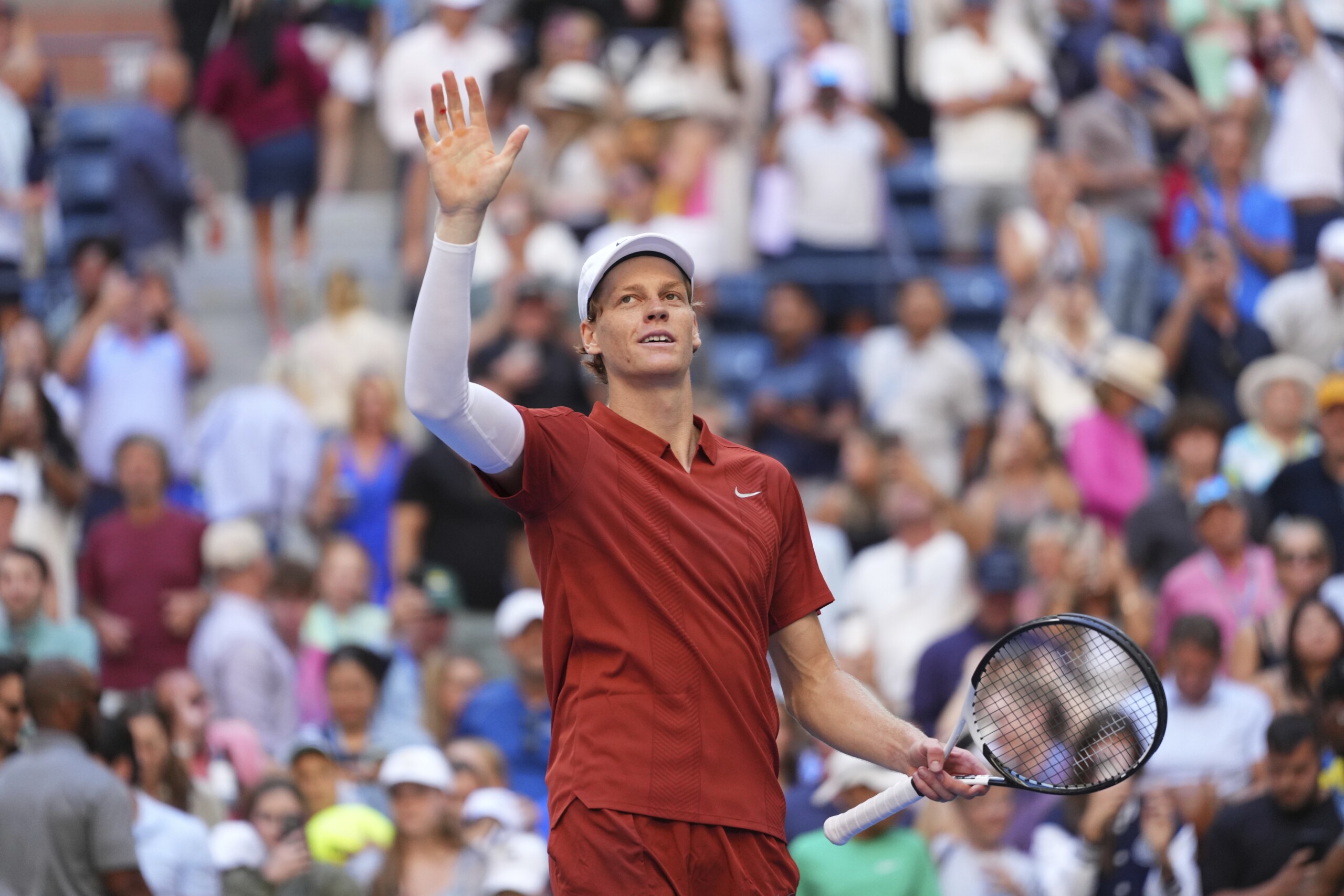 us open sinner bat bublik en trois sets et se qualifie pour les quarts de finale scaled