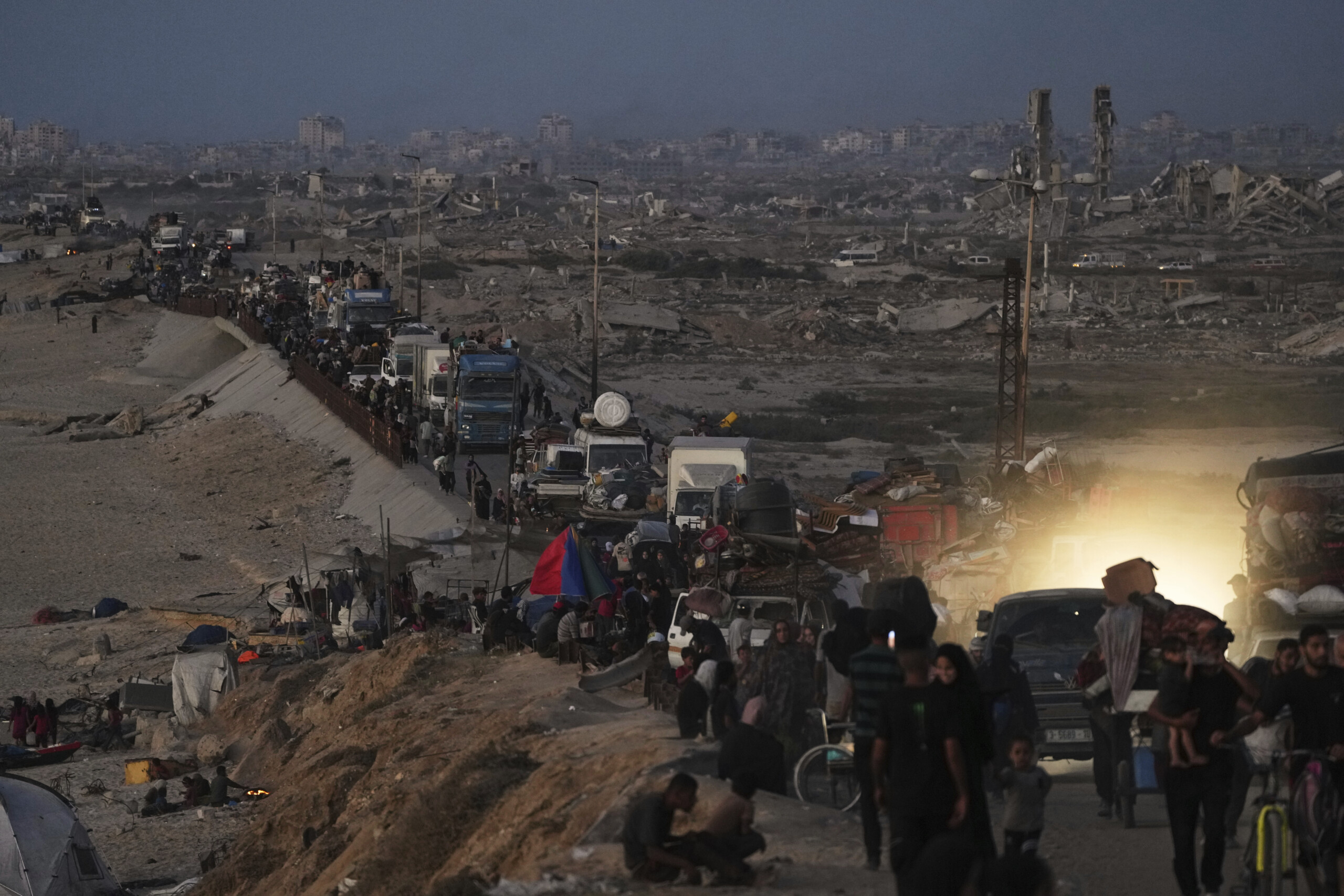 moyen orient tsahal ouvre une deuxieme voie devacuation depuis gaza city scaled