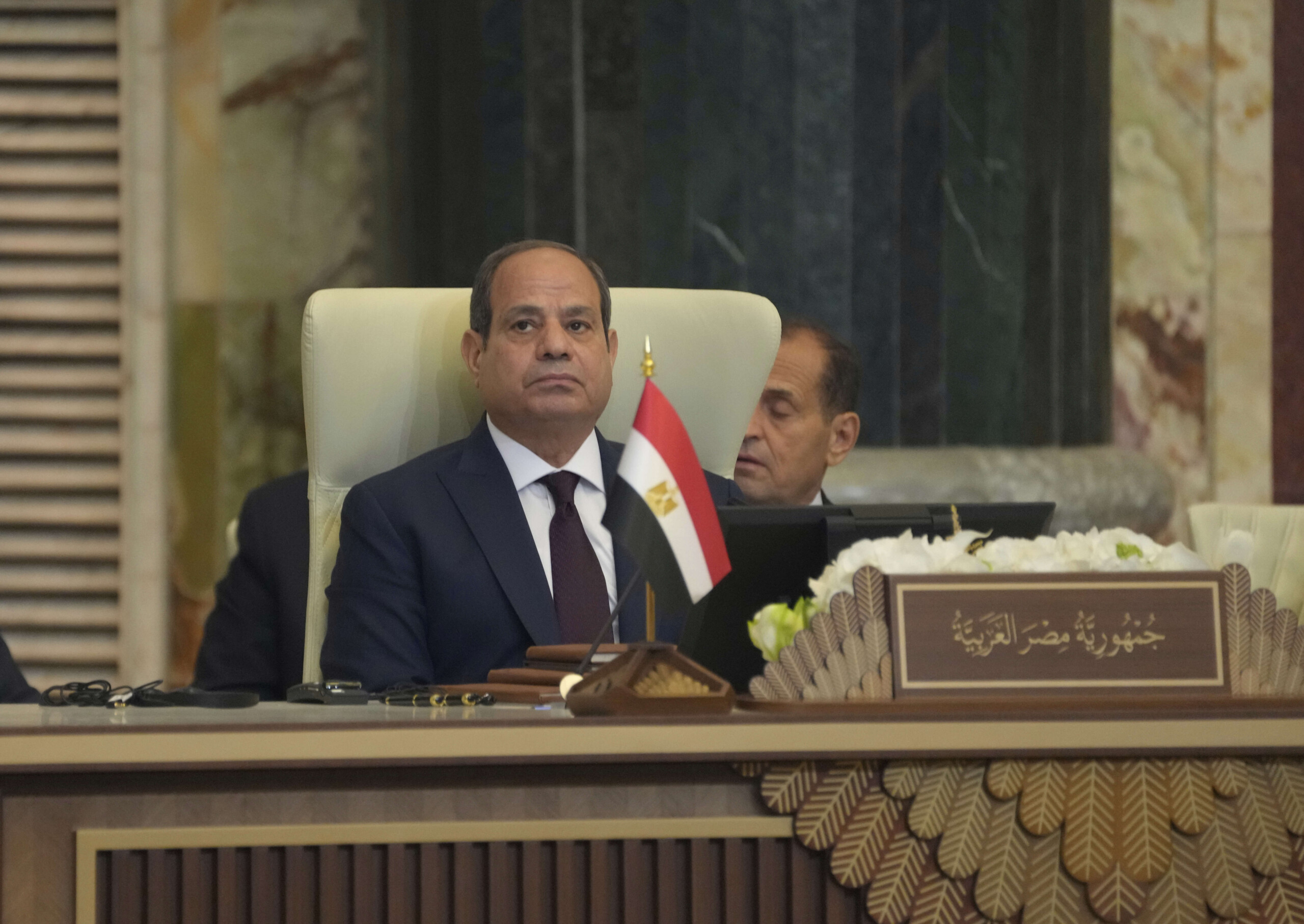 al sisi sommet sur la reconstruction de gaza au caire en novembre scaled