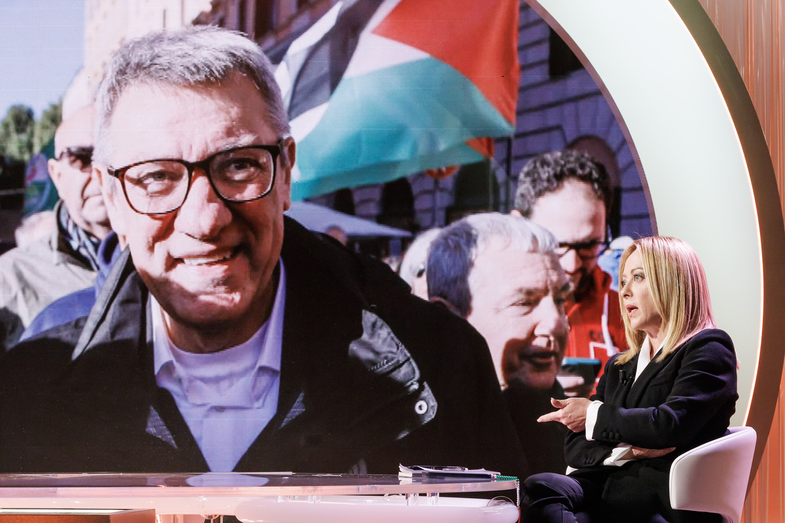 gouvernement meloni pour landini je suis une courtisane il est aveugle par la rancoeur scaled