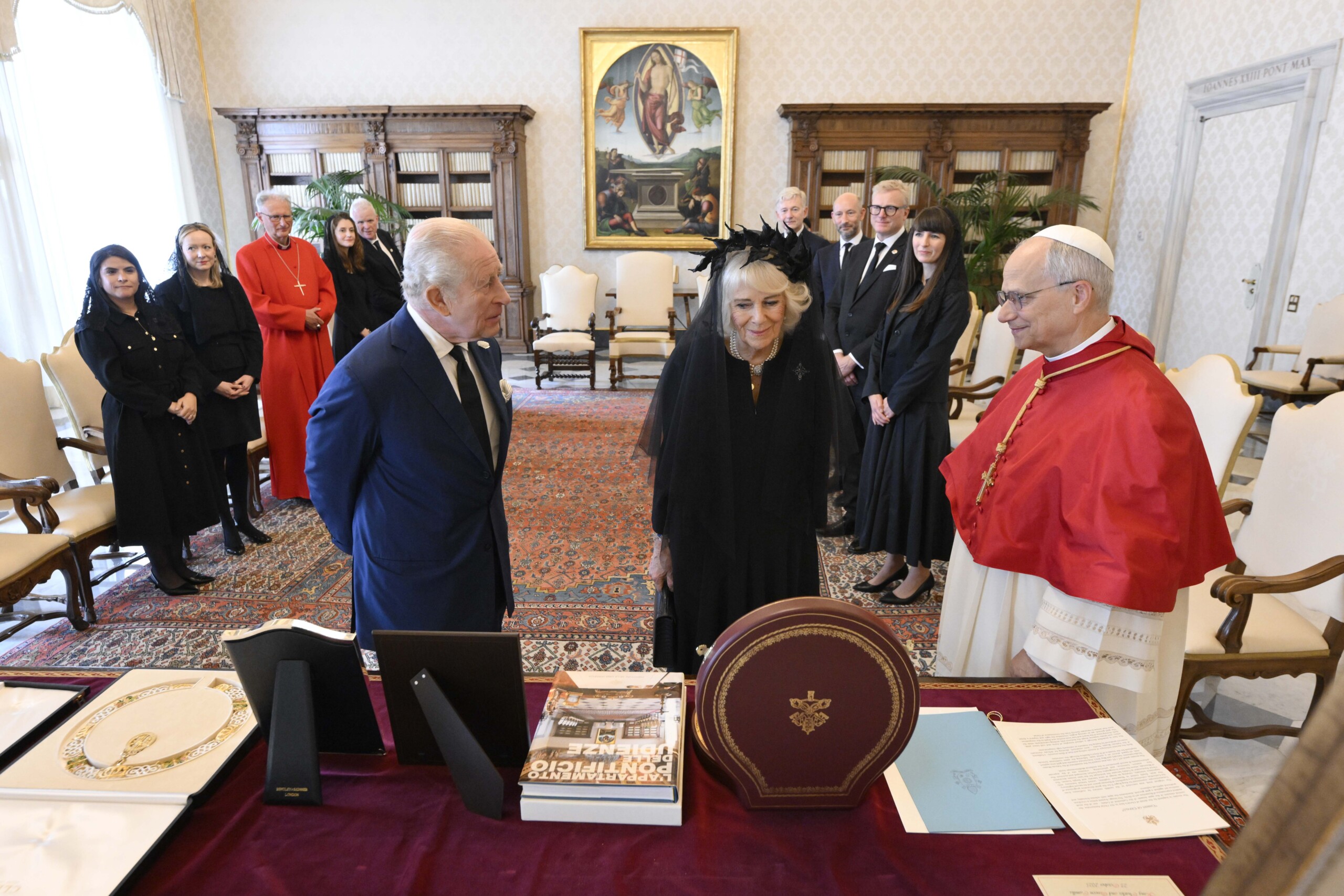 pape priere oecumenique avec la famille royale britannique une premiere depuis 500 ans scaled