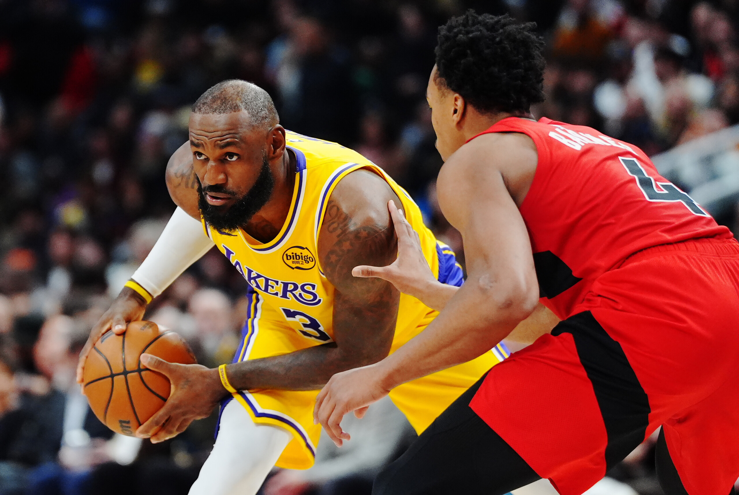 nba les lakers battent toronto james met fin a sa serie record de doubles chiffres scaled