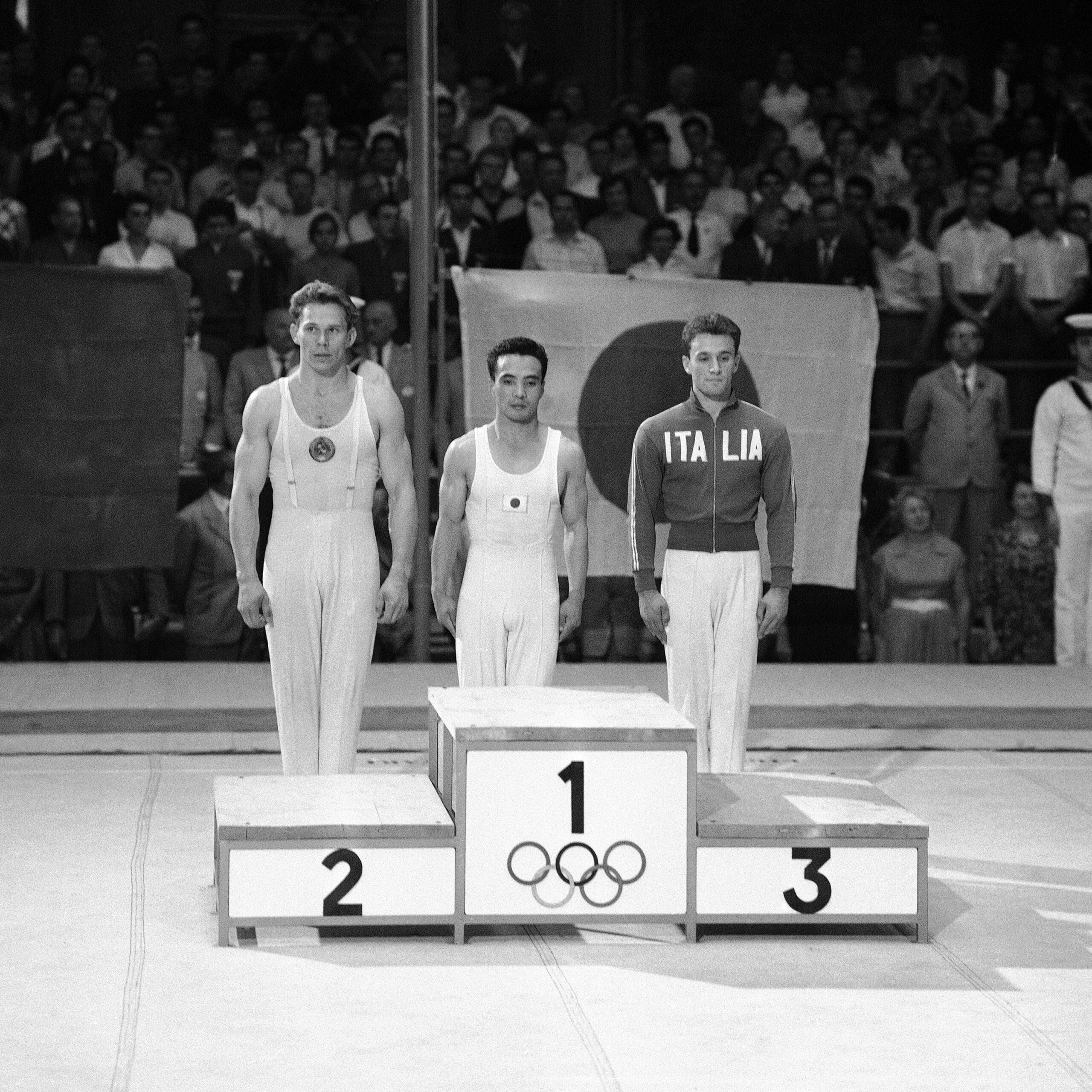 gymnastique deces de franco menichelli medaille dor a tokyo en 1964 scaled