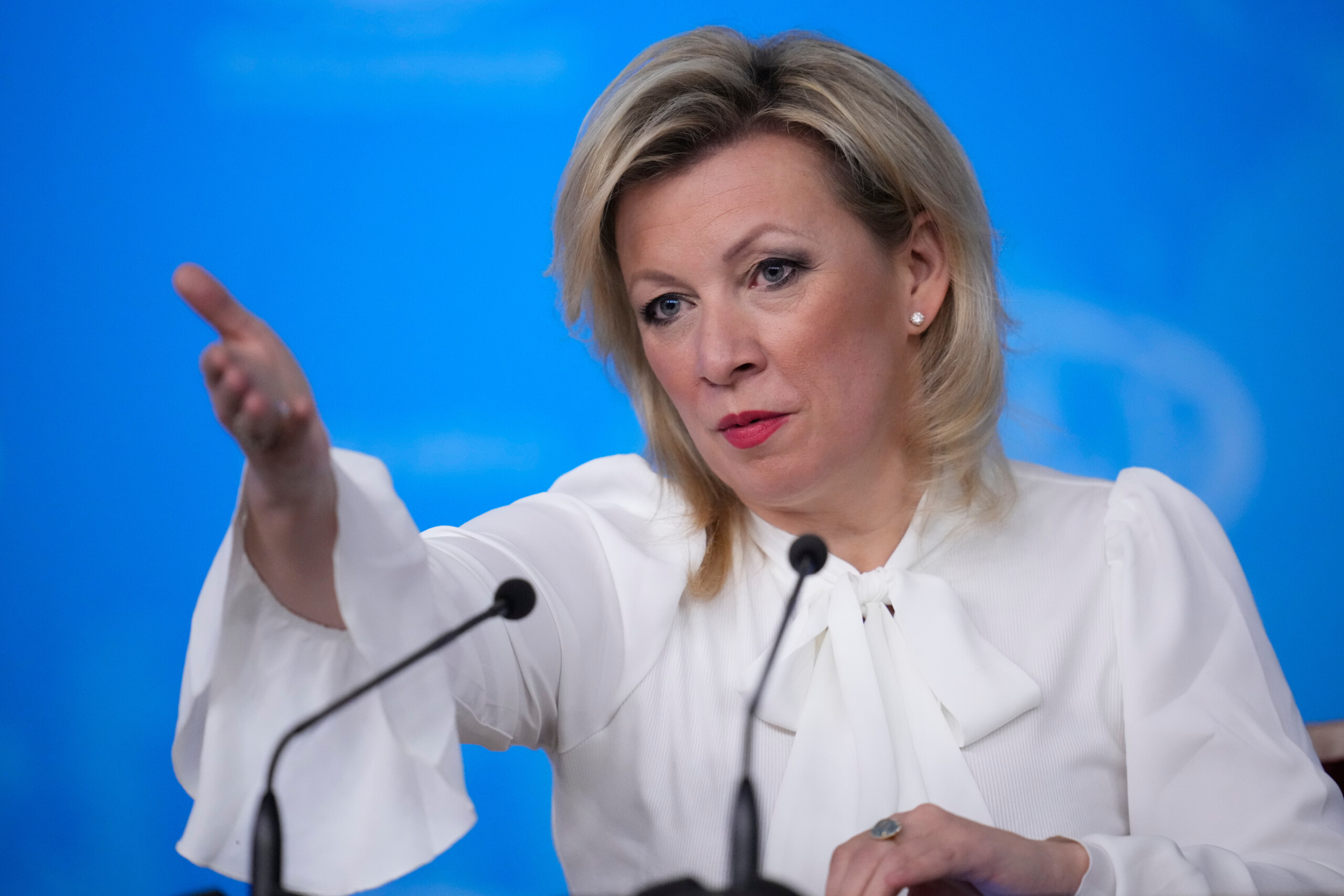 ukraine zakharova zelensky attaque les civils pour saboter les negociations scaled
