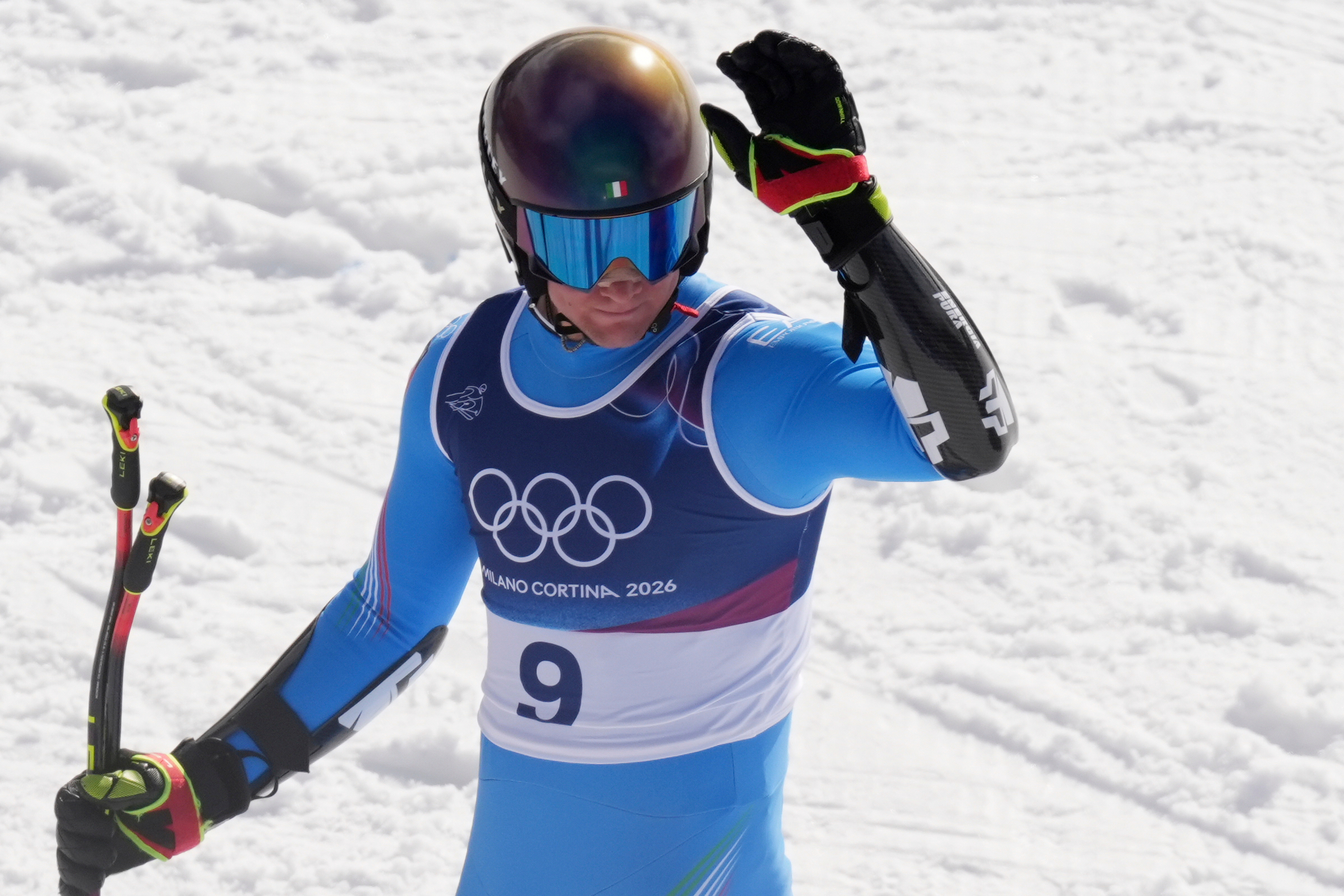 milano cortina franzoni dommage mais content de mon approche de la course von allmen legendaire