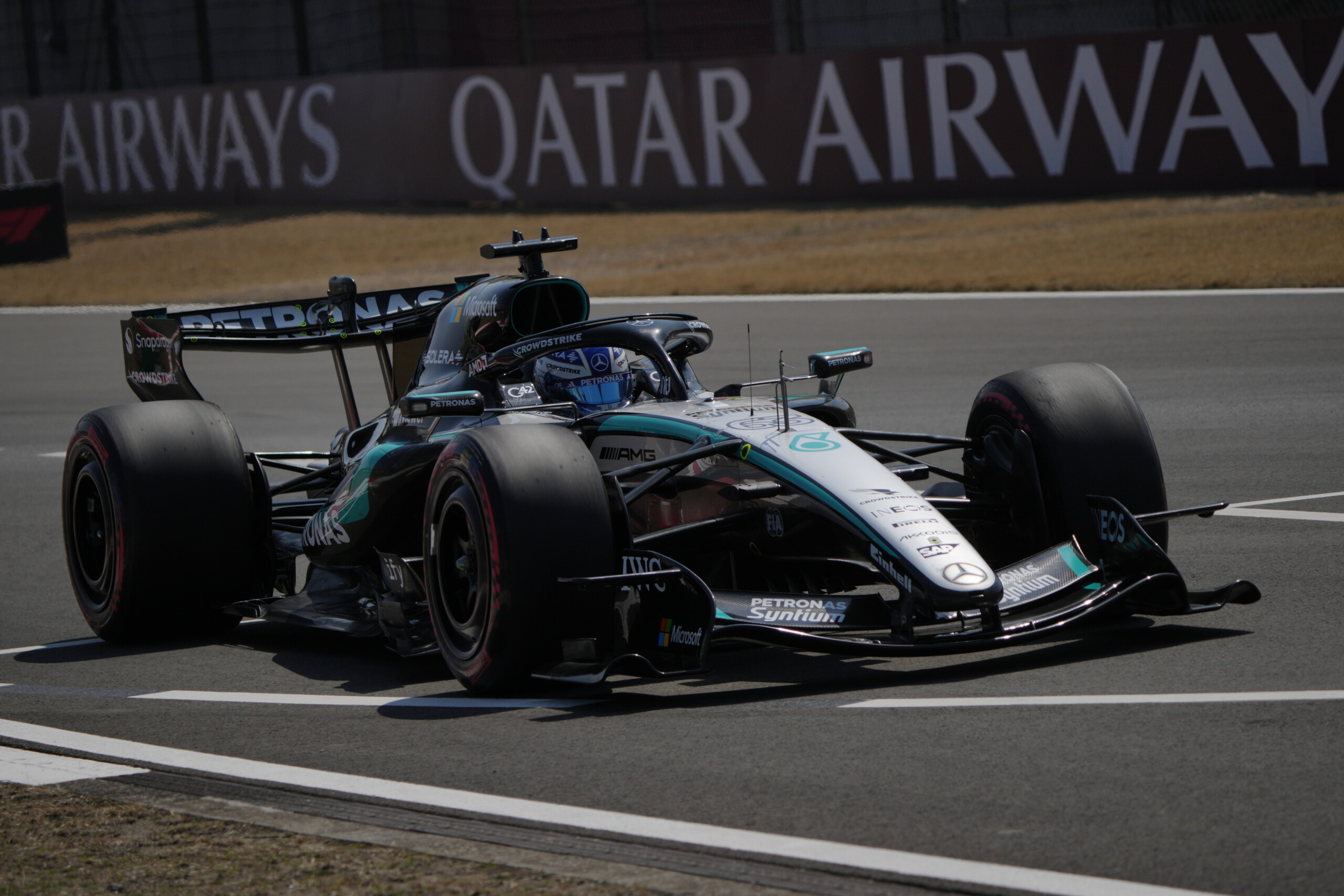f1 grand prix de chine pole position pour russell lors des qualifications sprint hamilton 4e et leclerc 6e scaled