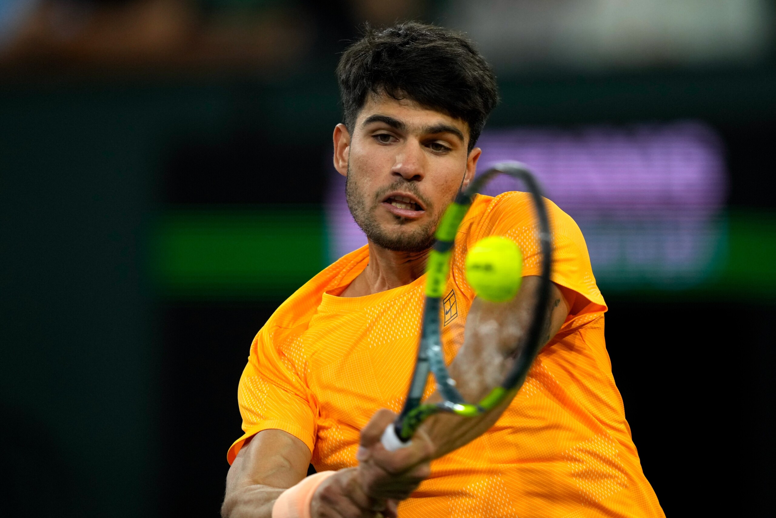 Indian Wells, Carlos Alcaraz déçu : « Fatigué d’avoir toujours une cible dans le dos » 1 indian wells carlos alcaraz decu fatigue davoir toujours une cible dans le dos scaled