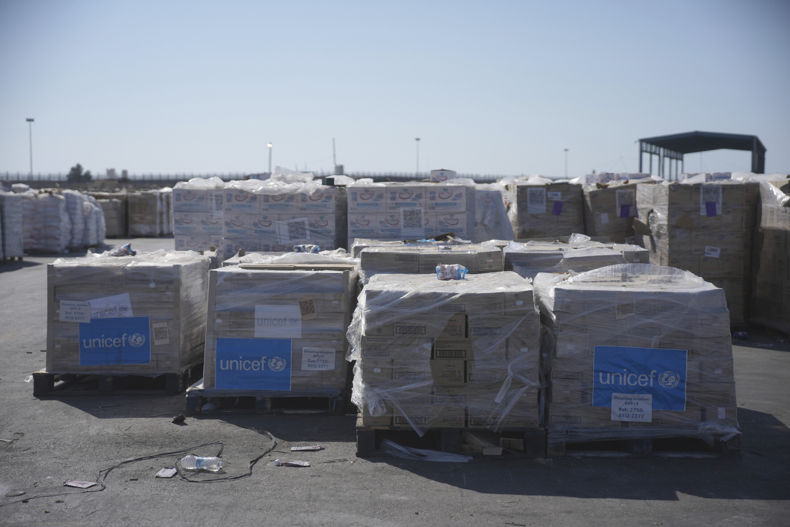 israel suspend lacheminement de laide de lunicef depuis legypte vers gaza scaled