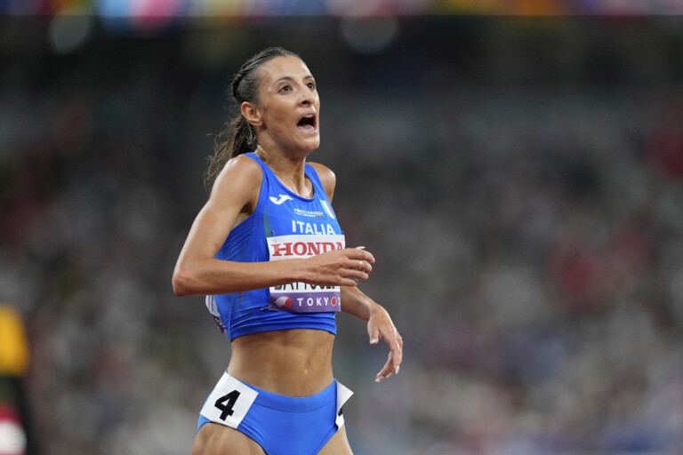 athletisme championnats du monde en salle nadia battocletti remporte la medaille dor au 3 000 metres
