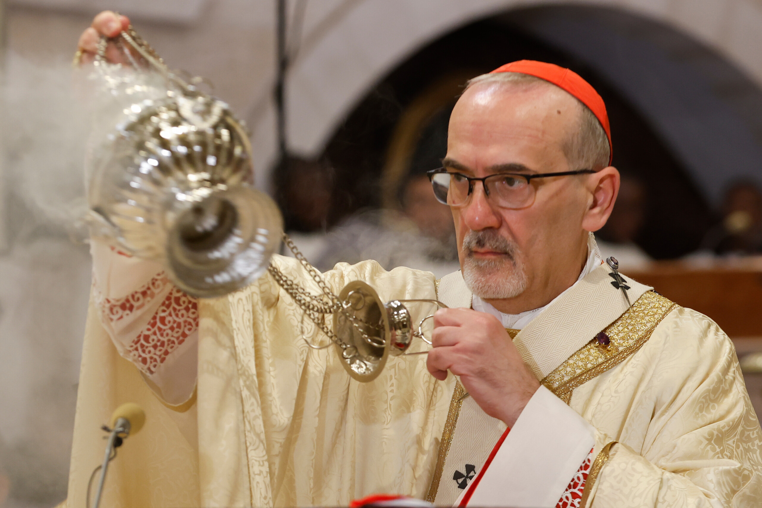 jerusalem le cardinal pizzaballa empeche dentrer au saint sepulcre scaled