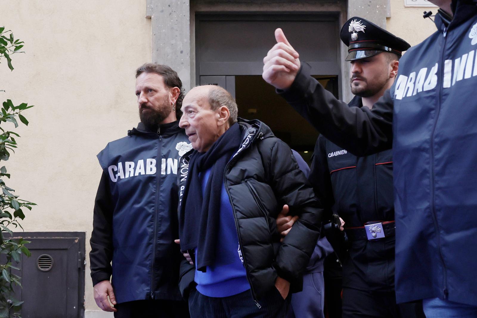 rome anti mafia unit arrests for drug trafficking including former magliana gang leader pernasetti