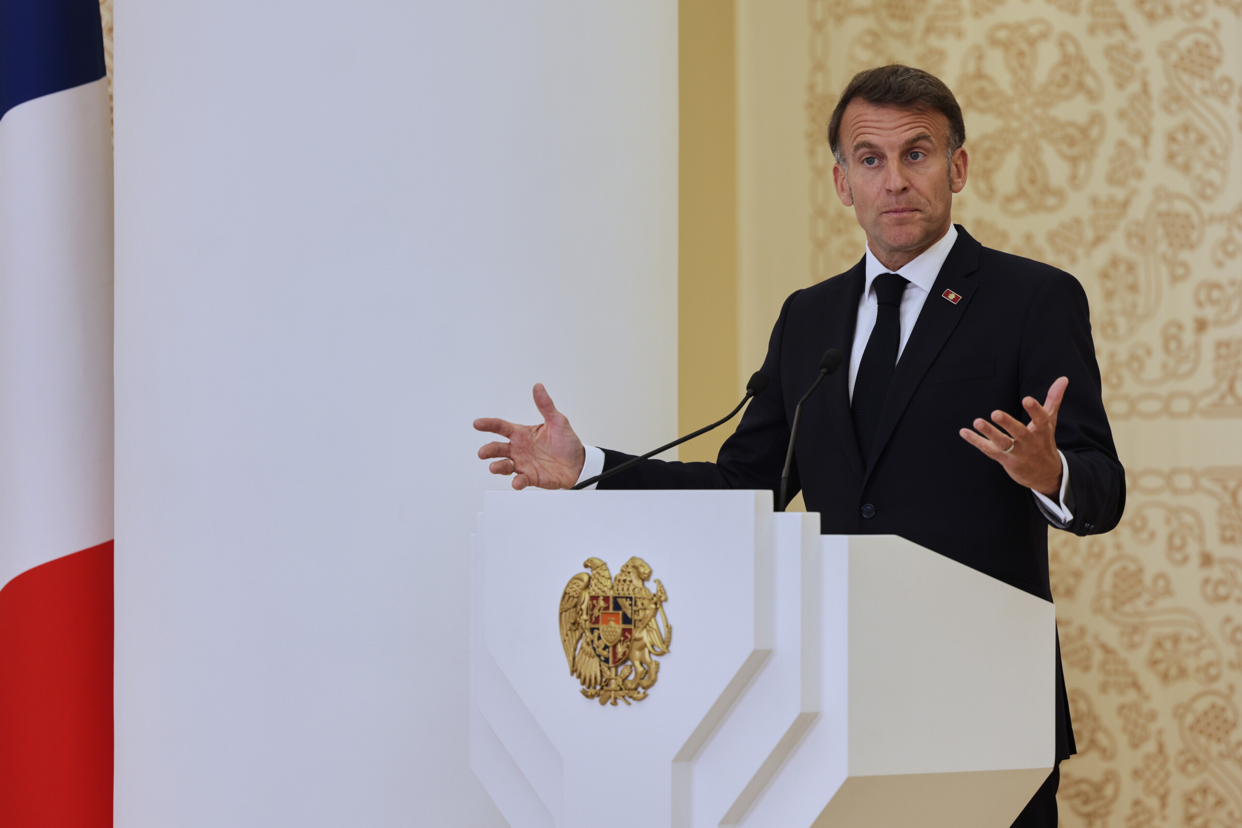 iran macron a propos du navire attaque a ormuz ce nest pas la france qui est visee scaled