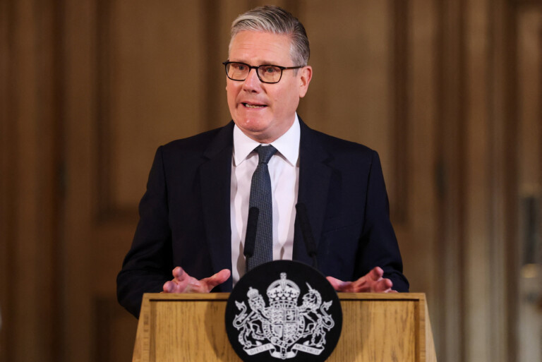 royaume uni starmer nous devons envoyer un message aux electeurs nous allons rompre avec le statu quo