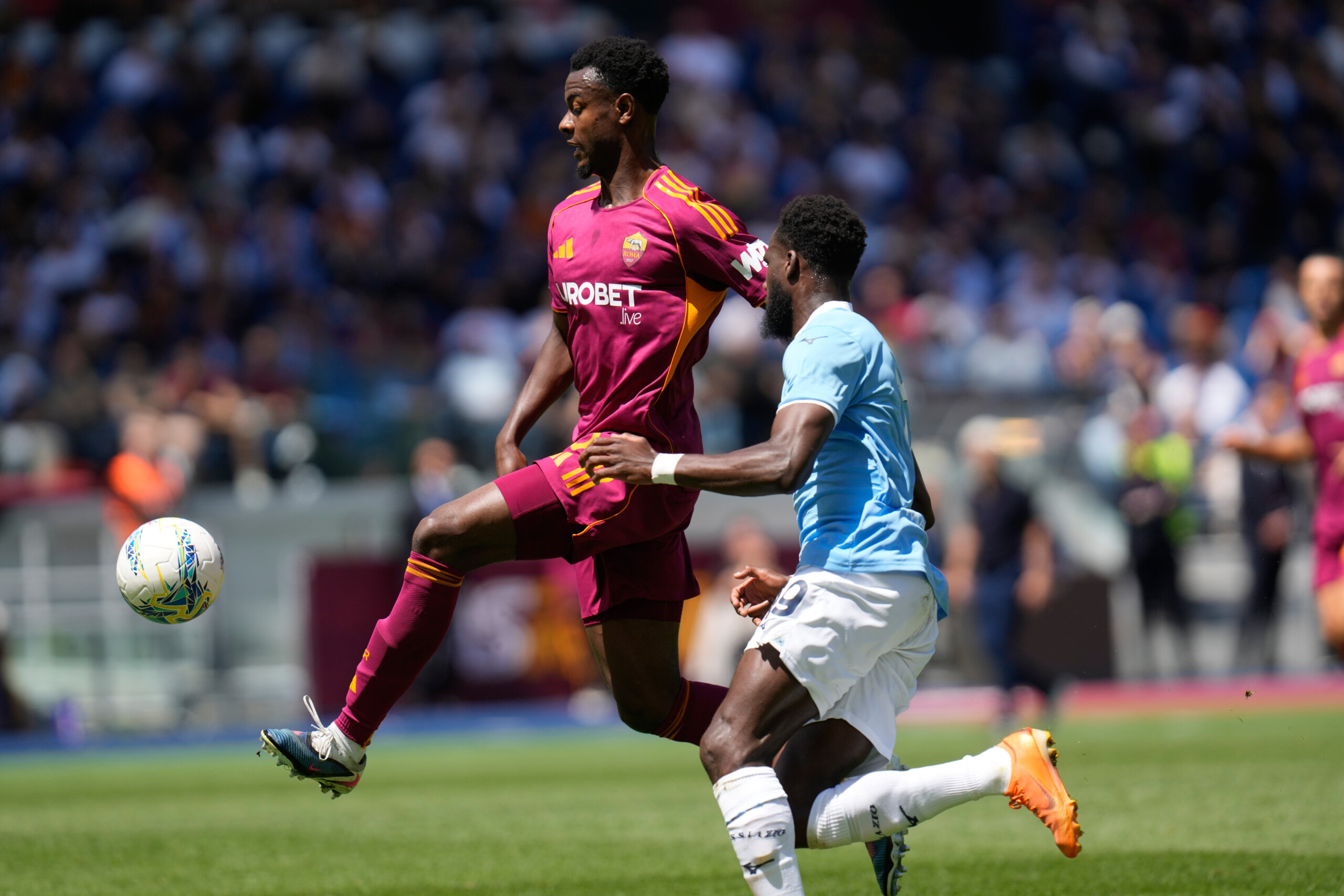 football rome blessure de niveau ii pour ndicka forfait contre verone et participation a la coupe du monde compromise scaled