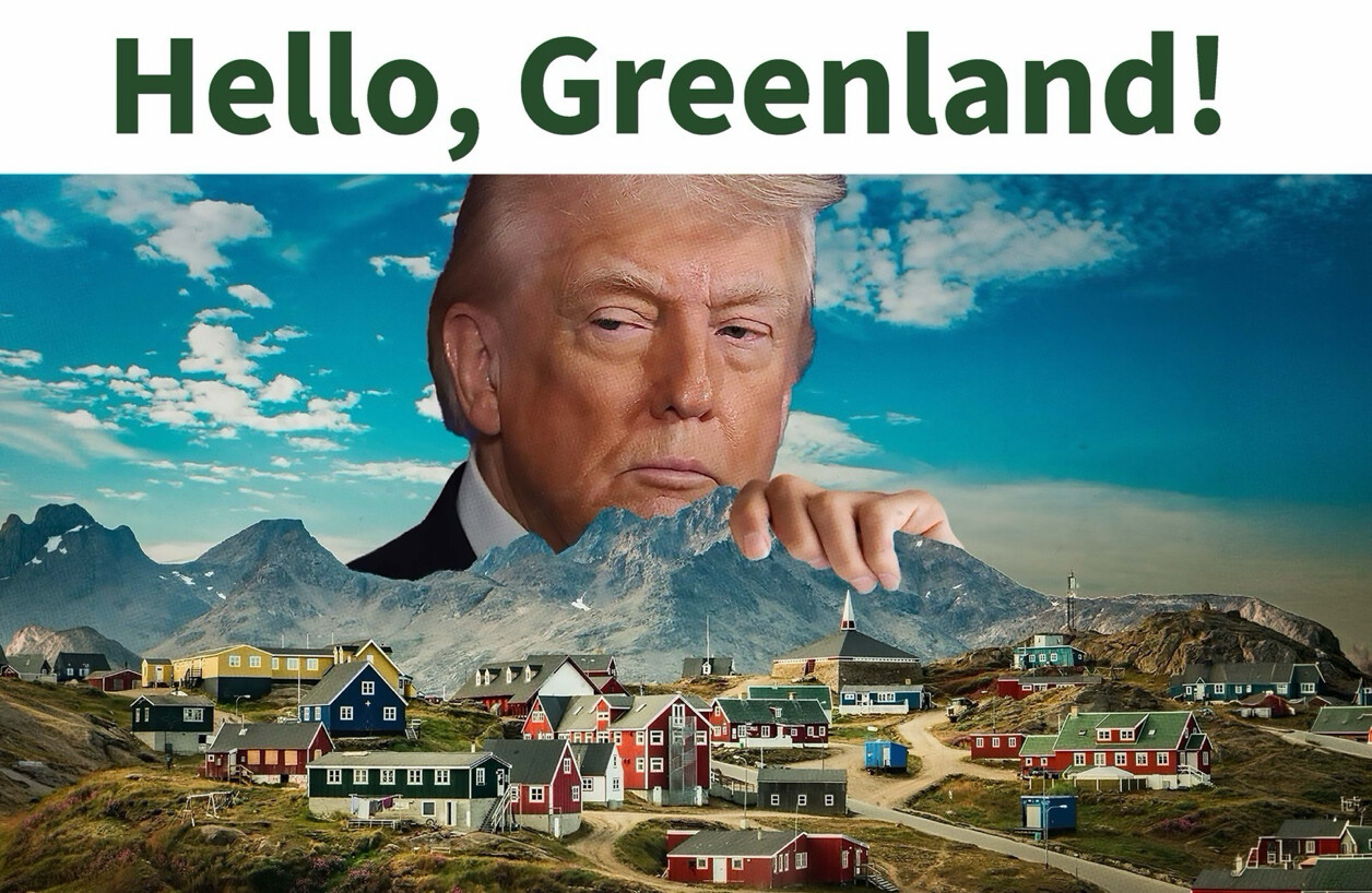 bonjour le groenland trump publie une image creee par lia