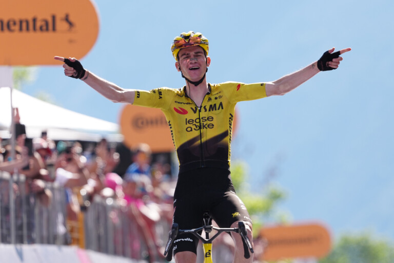 tour ditalie kuss remporte la 19e etape a alleghe vingegaard conserve le maillot rose
