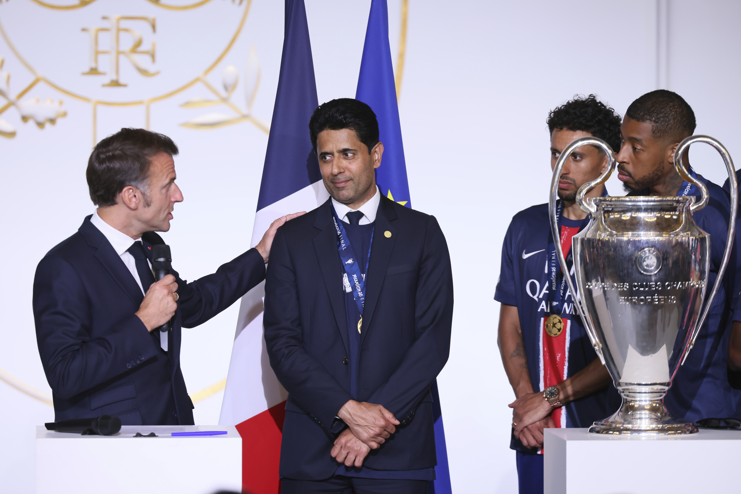 ligue des champions macron felicite le psg une nouvelle etoile brille sur paris scaled