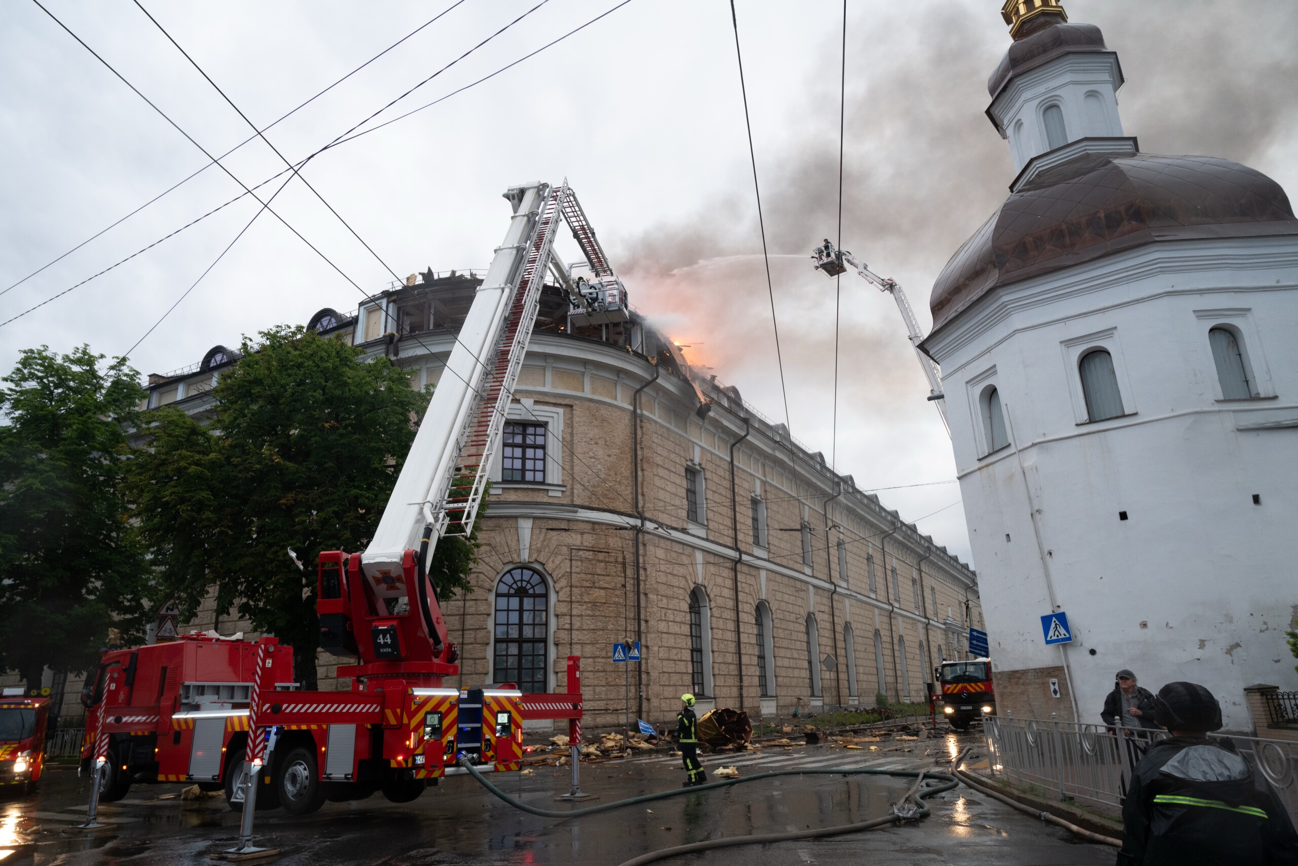 ukraine moscou nie avoir mene un raid sur un monastere cetait un missile patriot americain obsolete scaled